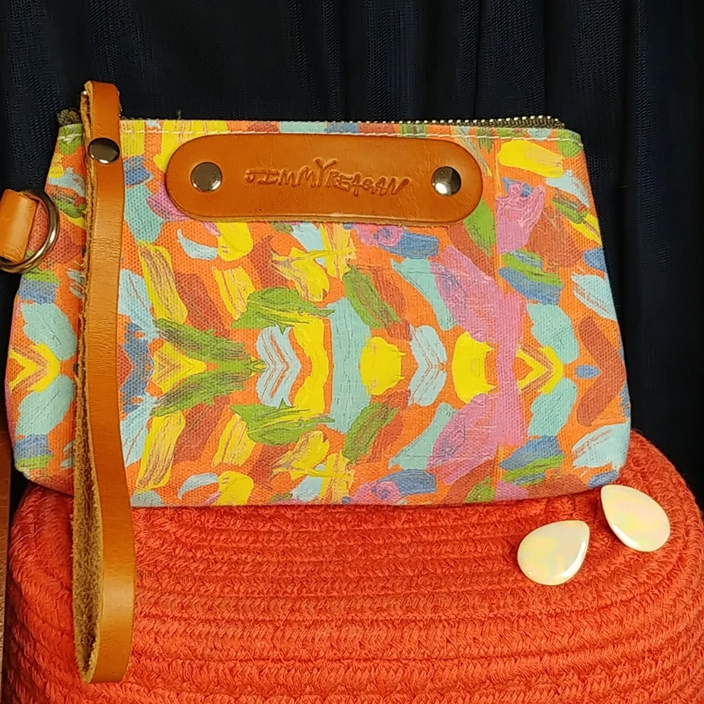 NWOT Twin Cities Artist Jimmy Reagan Clutch